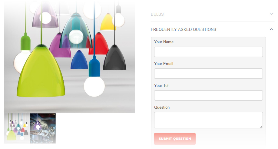 ask a question about our lighting