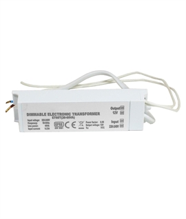 20-60VA Electronic Transformer for 12v Supply - Ideal for Replacement Lighting