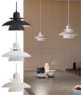 Scandinavian Design Cafe Pendant - Nordic Minimalist Comfort