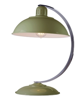 Retro Post War Enamel Desk Lamp