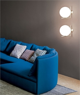 Flos IC1 and IC2 Wall Lights - Elegance in Globe Designs by Michael Anastassiades