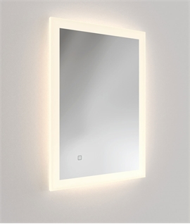Luxury LED CCT Bathroom Mirror - Height 700mm