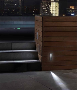 LED Exterior Recessed Wall Light - IP67 Rated