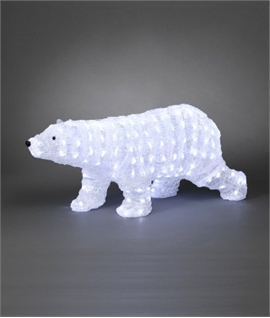 Exterior LED Baby Polar Bear for Christmas Decoration