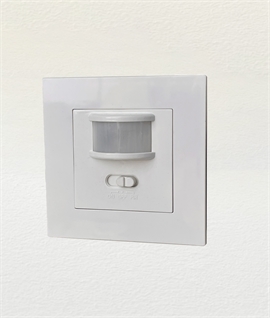 PIR Switch Plate - Replaces Standard Wall Light Switch