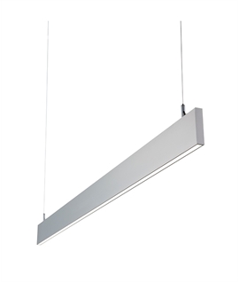 Suspended And Long Drop Light Fixtures For High Ceilings