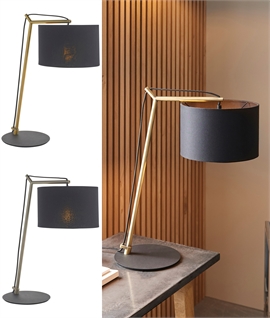Mid Century Architectural Angular Table Lamp