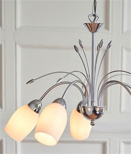 Stylish 5 Lamp Chandelier Pendant Light