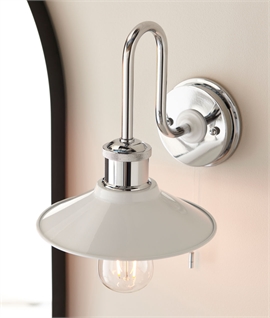 French-Style Bathroom Wall Light - IP44