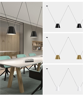 Offset Dual Pendant Light – Elegance Meets Flexibility in Design