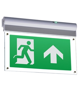 Ceiling Fixed Illuminated Emergency Exit Sign - LED Double Sided