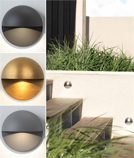 Low-Level & Low Glare Exterior Guide Light with Long-Life LED