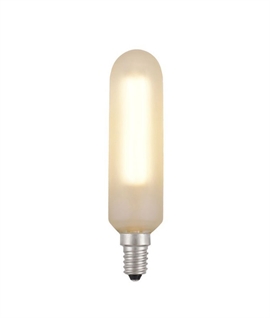 E14 Frosted LED 120mm Long Tubular Decorative Filament Lamp