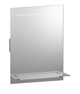 Multi-Functional Illuminated Bathroom Mirror 500mm x 390mm