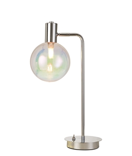 Adjustable Globe Shade Table Lamp - Switched & 3 Options