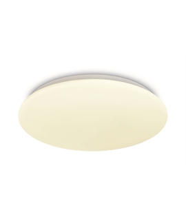 White 15W LED slim plafo light, IP20, suitable for residential and commercial application.