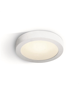 White 30W LED slim plafo light, IP40, suitable for residential and
commercial application.