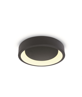 Anthracite 32W LED Decorative Plafo, IP20, suitable for residential and
commercial application.