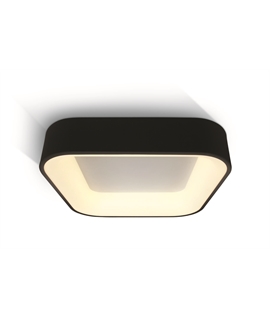 Black 38W LED Decorative Plafo, IP20, suitable for residential and
commercial application.