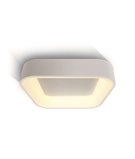 White 38W LED Decorative Plafo, IP20, suitable for residential and
commercial application.