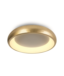 Brushed Gold 30W LED Plafo, IP20 suitable for residential and commercial application.