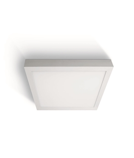 White 40W 60x60cm LED slim plafo light, IP40, suitable for residential and commercial application.
