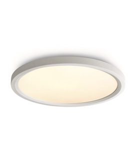 White 40W  LED slim plafo light, IP20, suitable for residential and commercial application.