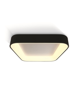 Black 50W LED Decorative Plafo, IP20, suitable for residential and
commercial application.