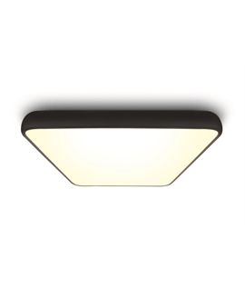 Black 62W  LED slim plafo light, IP20, suitable for residential and commercial application.