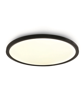 Black 60W  LED slim plafo light, IP20, suitable for residential and commercial application.