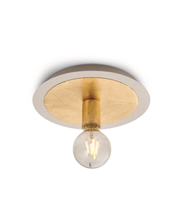 Brass Classic Ceiling Decorative E27 lamps fitting.