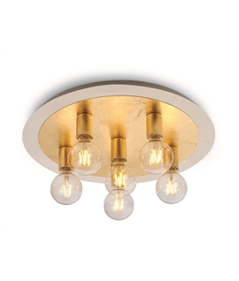 Brass Classic Ceiling Decorative 6xE27 lamps fitting.
