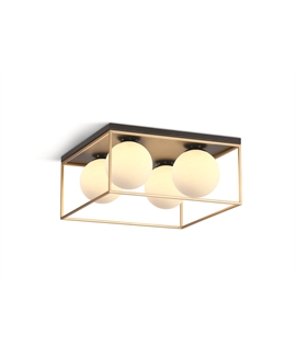 Brass Classic Ceiling Decorative 4xE14 lamps fitting.