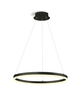Black 40W LED Pendant, IP20 suitable for residential and commercial application.