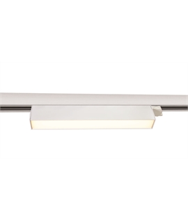 White CCT Variable LED Linear track light, high lumen output ideal for shops and
showrooms.
