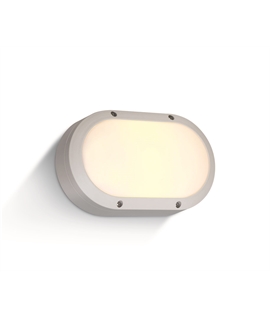 White 10W Wall LED light, IP54, classic outdoor range
AC LED.