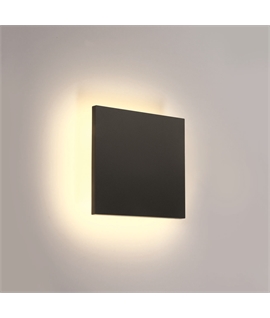 Anthracite 7W LED Wall and Ceiling Dark light.