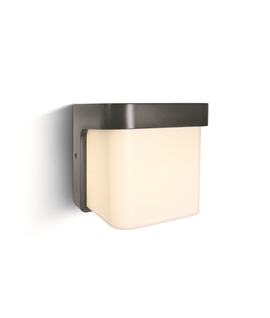 Anthracite 12W LED Wall light.