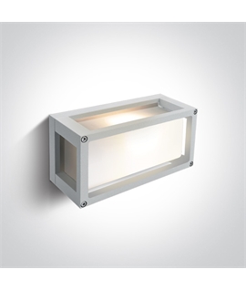 White E27 outdoor wall light ideal for residential illumination,IP54.