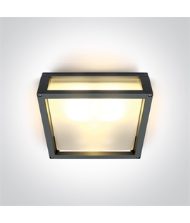 Anthracite Framed E27 outdoor wall light ideal for residential illumination, IP54.