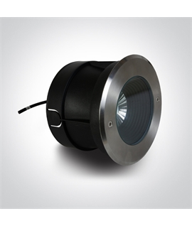Stainless Steel 10W COB LED inground uplighter.