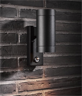 Outdoor IP54 Rated Up and Down Wall Light with PIR