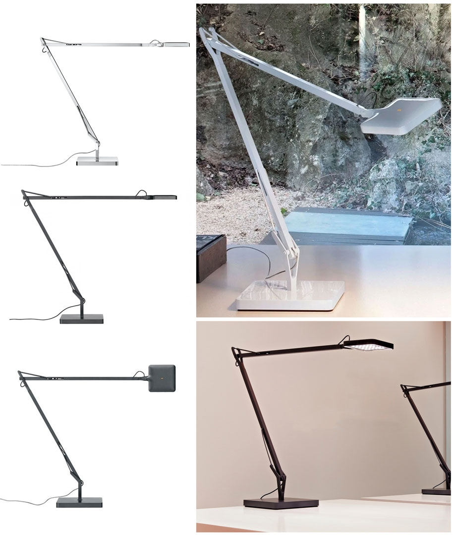 Executive Desk Lamp with Weighted Base - Kelvin by Flos