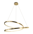 Brass 40W LED Decorative Pendant.