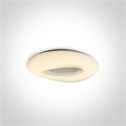 White 23W LED Cloud Plafo , IP20 suitable for residential and commercial application .