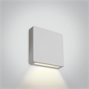 White 2W 700mA LED wall recessed light, IP65, ideal for both indoor
and outdoor installation.